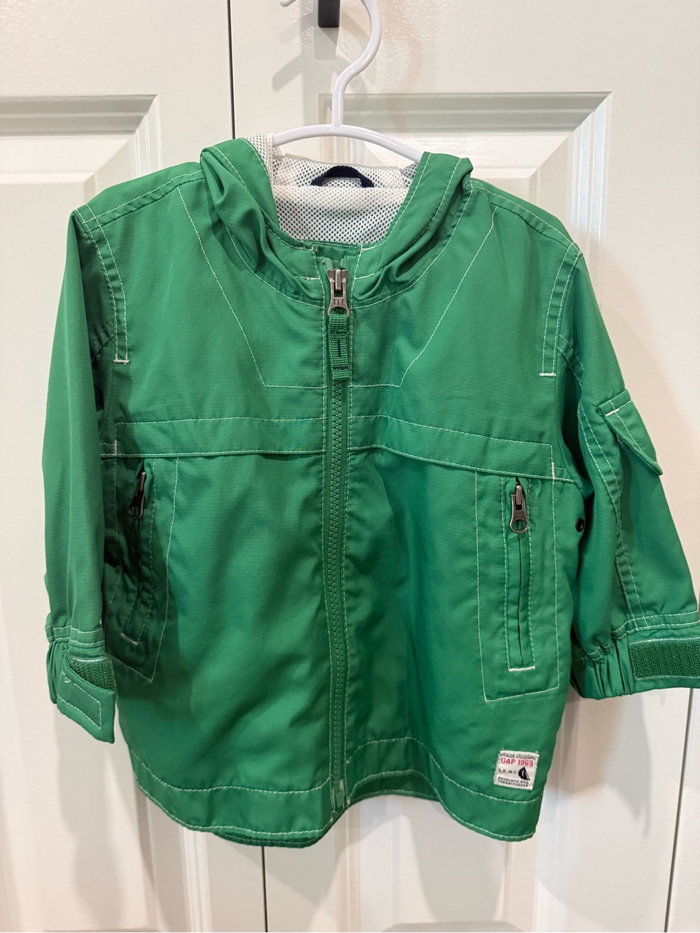 Green Baby Gap Windbreaker